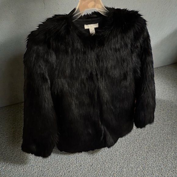 H&M Black Teddy Jacket - Picture 4 of 8